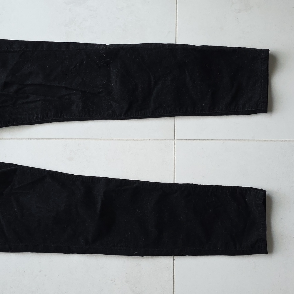 AG Adriano Goldschmied the Jegging Super Skinny Fit corduroy Black 29r Low Rise - Picture 2 of 12